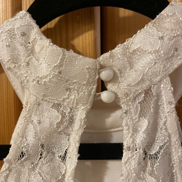 White formal dress - Picture 9 of 14